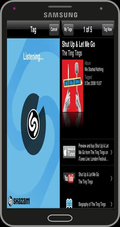 guide shazam स्क्रीनशॉट 1