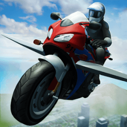 Flying Police Bike Simulator आइकन