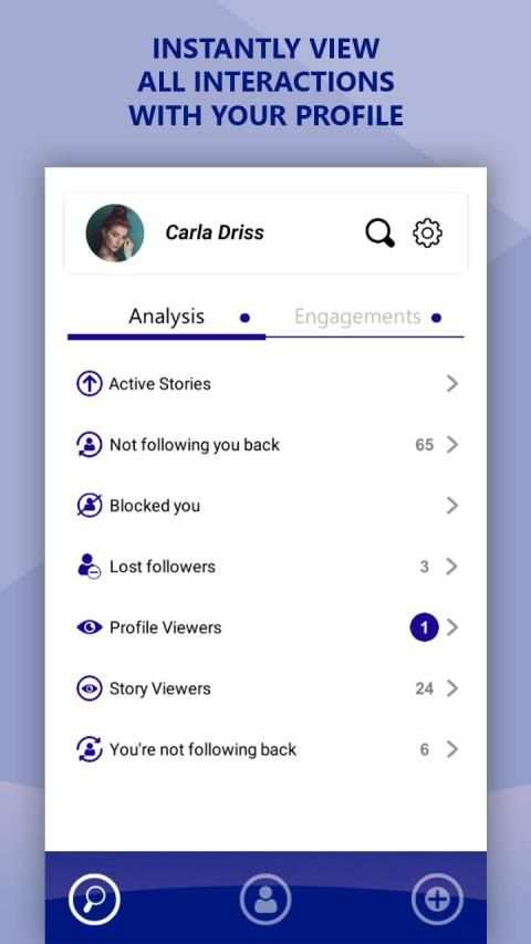 iProfile स्क्रीनशॉट 4