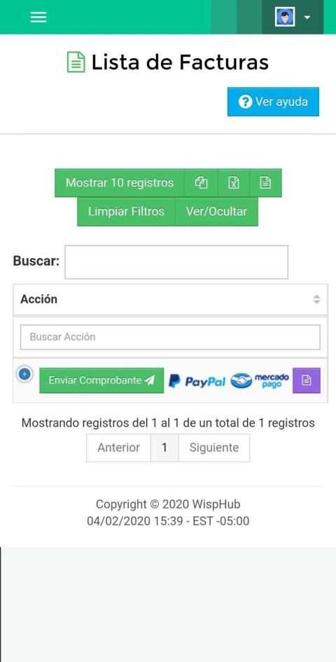 Servicio Wifi screenshot 2