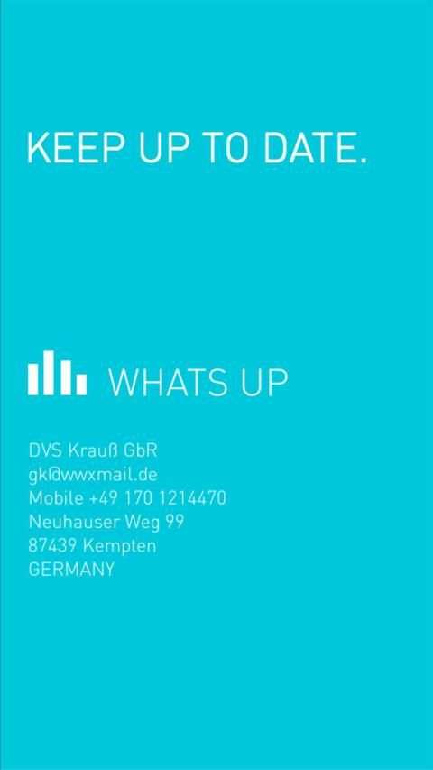 WHATS UP - keep up to date скриншот 1