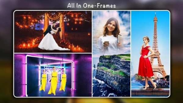 Frames : Photo Frame, Blur, PIP, Background Editor screenshot 1
