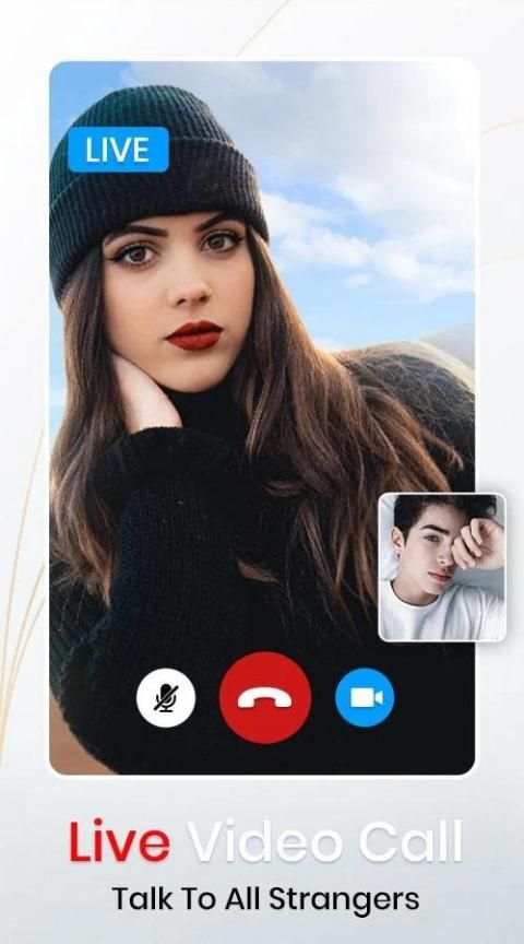 Random Girl Video Call & Chat Guide स्क्रीनशॉट 1