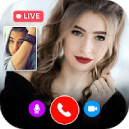 Random Girl Video Call &amp; Chat Guide आइकन