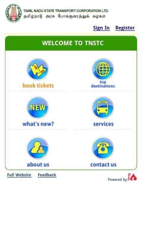 TNSTC Online Ticket Booking screenshot 3