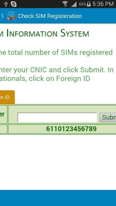 Check SIM Registration स्क्रीनशॉट 5