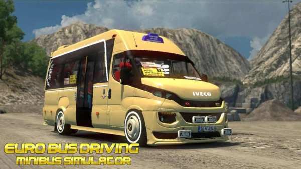 Euro Bus Minibus Simulator 2020 : Bus Driving Sim screenshot 2