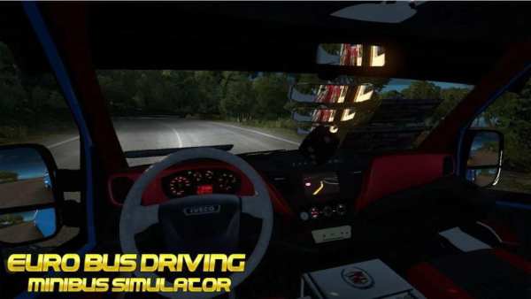 Euro Bus Minibus Simulator 2020 : Bus Driving Sim screenshot 1