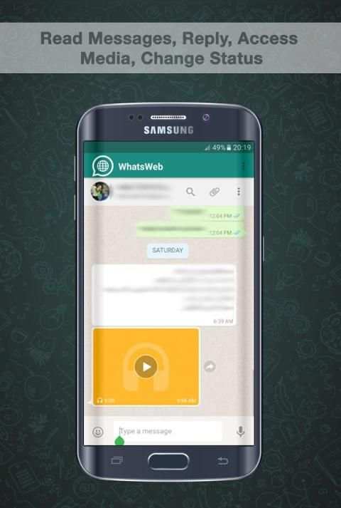 WhatsWeb For WhatsApp screenshot 1