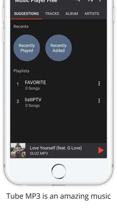 Tube MP3 Player Music 1 تصوير الشاشة