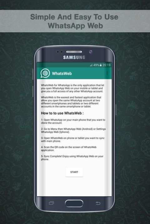 WhatsWeb For WhatsApp screenshot 5