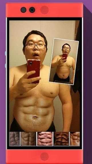 Six Pack-Six Pack Photo Maker स्क्रीनशॉट 2