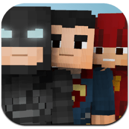 Skins Superhero for Minecraft أيقونة