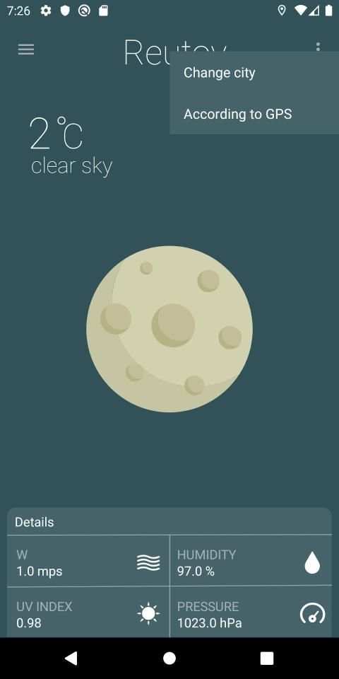 WeatherApp screenshot 4