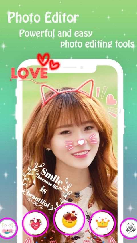 Kawaii Photo Editor screenshot 6