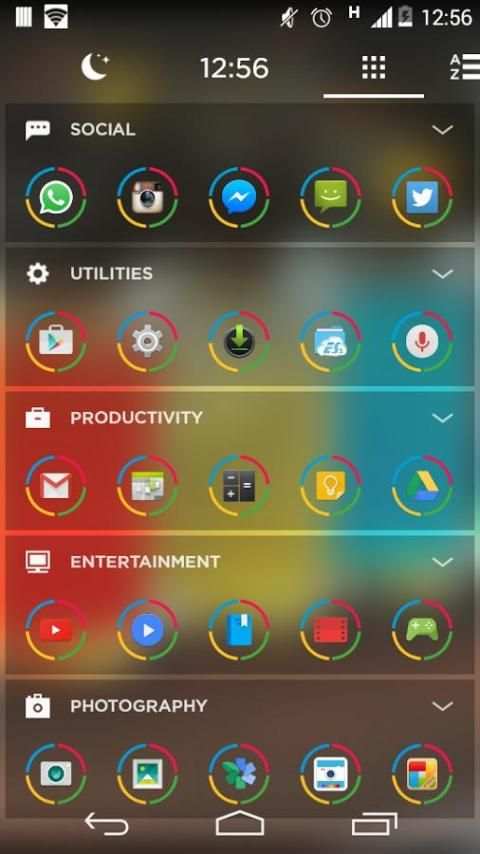 Icon Pack - Nexus Circle screenshot 4