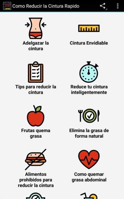 Como Reducir la Cintura Rapido screenshot 4