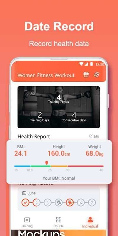 Women Fitness Workout screenshot 1
