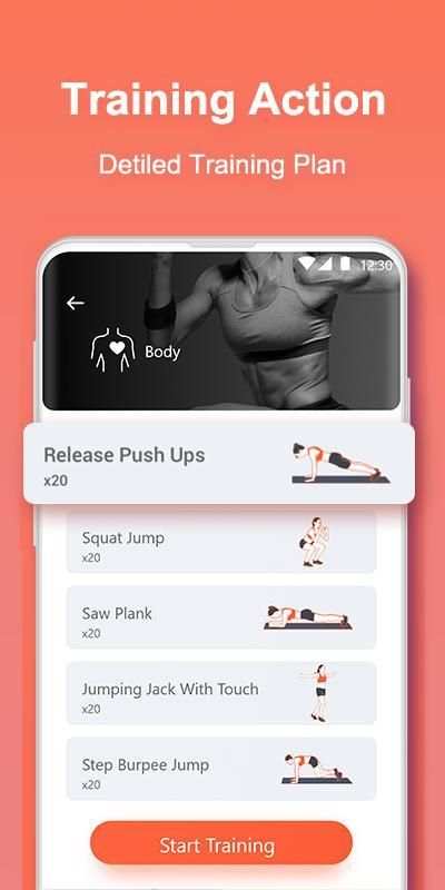 Women Fitness Workout screenshot 2