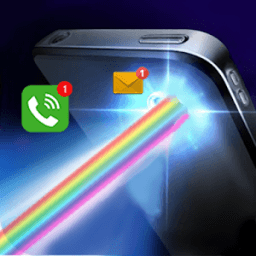 Color Flashlight Alert on Call icon