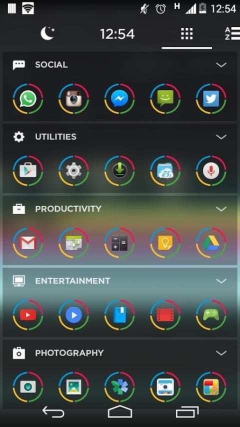 Icon Pack - Nexus Circle screenshot 5