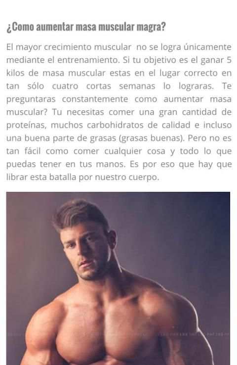 Hacer Musculos Rapidamente screenshot 6