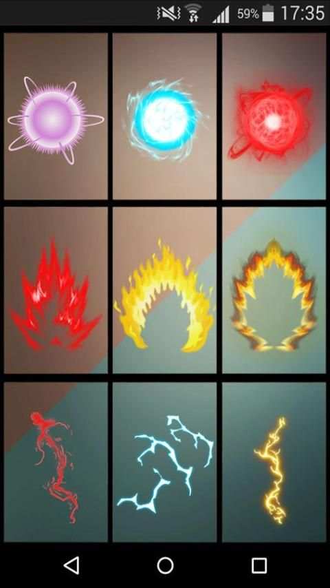 Photo Effects - Saiyan Camera screenshot 3