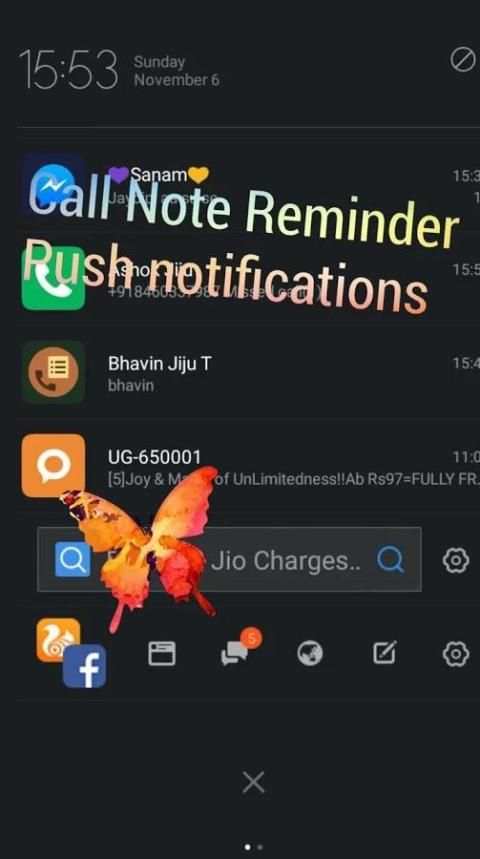 Free Call Note Android App स्क्रीनशॉट 7