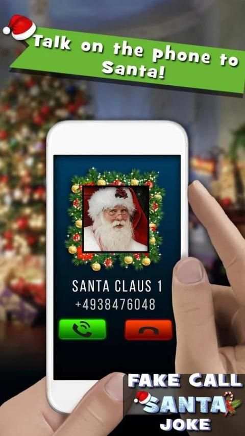 Fake Call Santa Joke screenshot 1