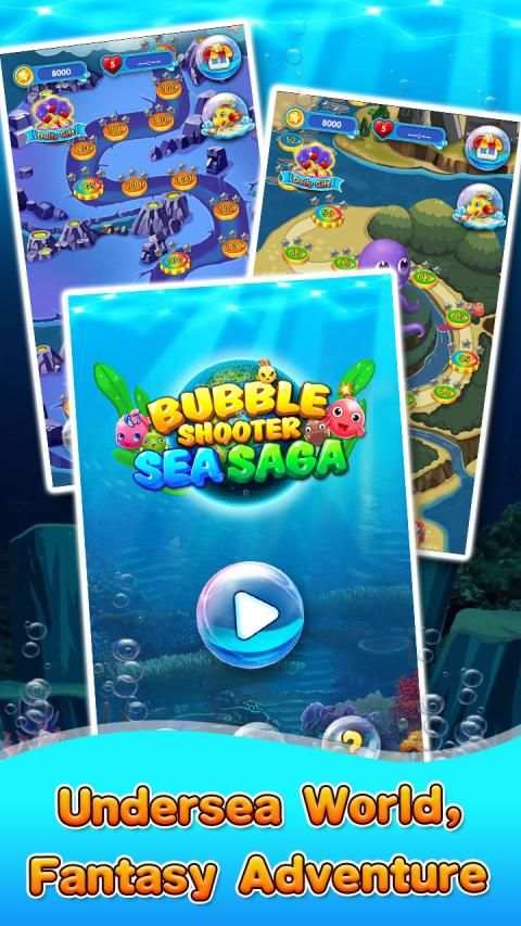 Bubble Sea Saga screenshot 5