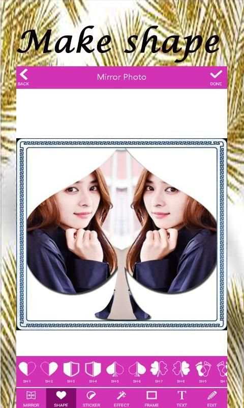 Mirror Photo Editor & collage Mirror Collage Maker स्क्रीनशॉट 1