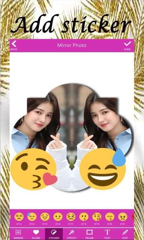 Mirror Photo Editor & collage Mirror Collage Maker स्क्रीनशॉट 4