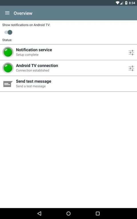 Notifications for Android TV स्क्रीनशॉट 8