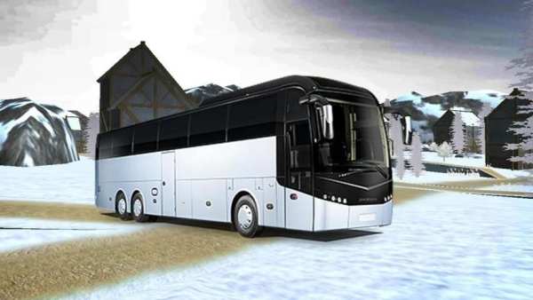 Offroad Bus Hill Climb скриншот 5