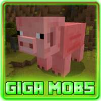 Giga Mobs Addon for MCPE 0.16+