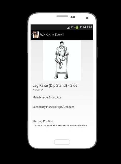 Six Pack Abs Workout Program 5 تصوير الشاشة