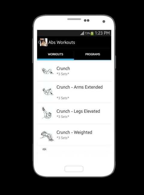Six Pack Abs Workout Program 6 تصوير الشاشة