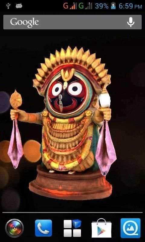 3D Jagannath Live Wallpaper स्क्रीनशॉट 4