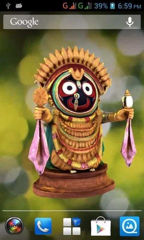 3D Jagannath Live Wallpaper स्क्रीनशॉट 5