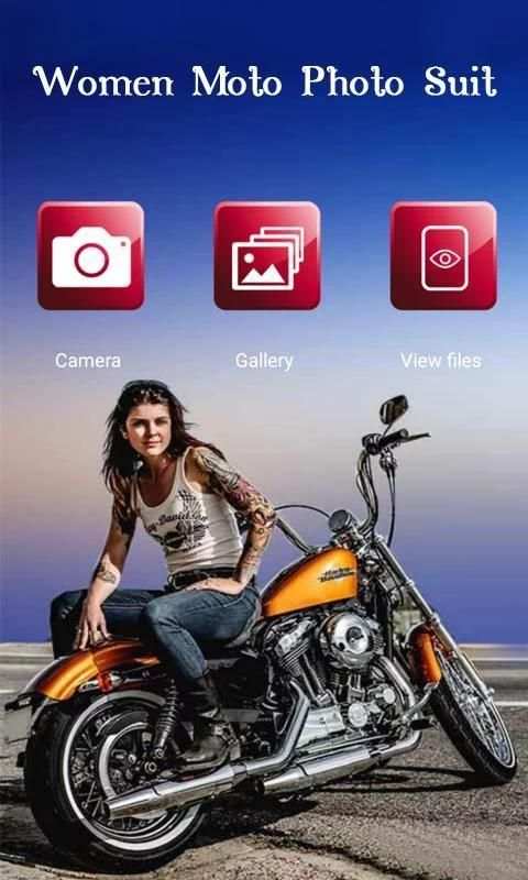 Women Moto Photo Suit 5 تصوير الشاشة