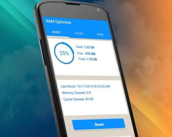 RAM BOOSTER -FREE CLEANER screenshot 2