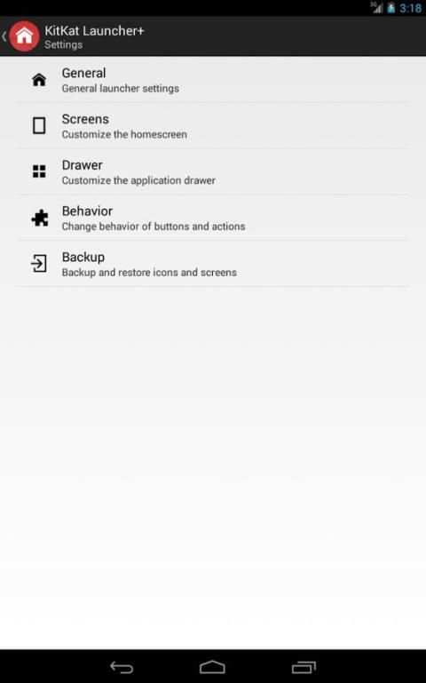 Launcher+ 1 تصوير الشاشة