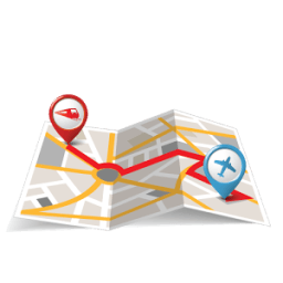 GPS Карты для путешествий иконка