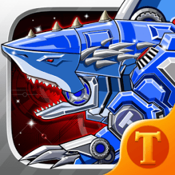 Toy Robot War:Robot Shark أيقونة