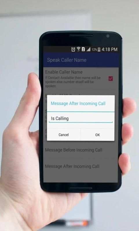 Caller Name Speaker screenshot 1