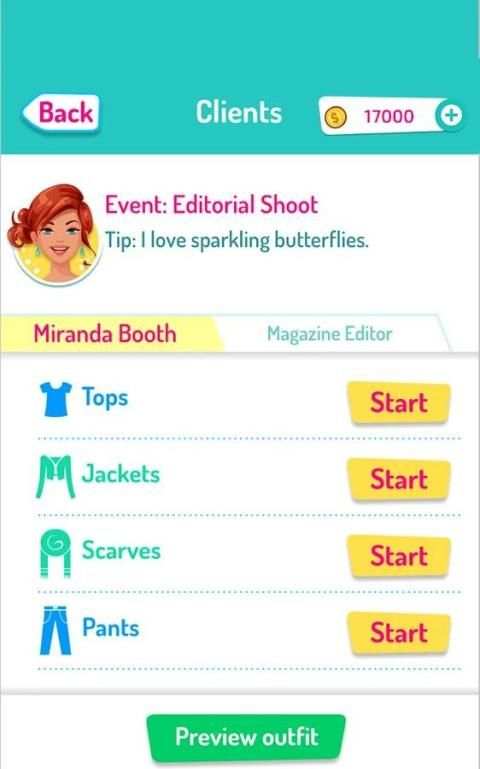 Star Fashion Designer скриншот 10