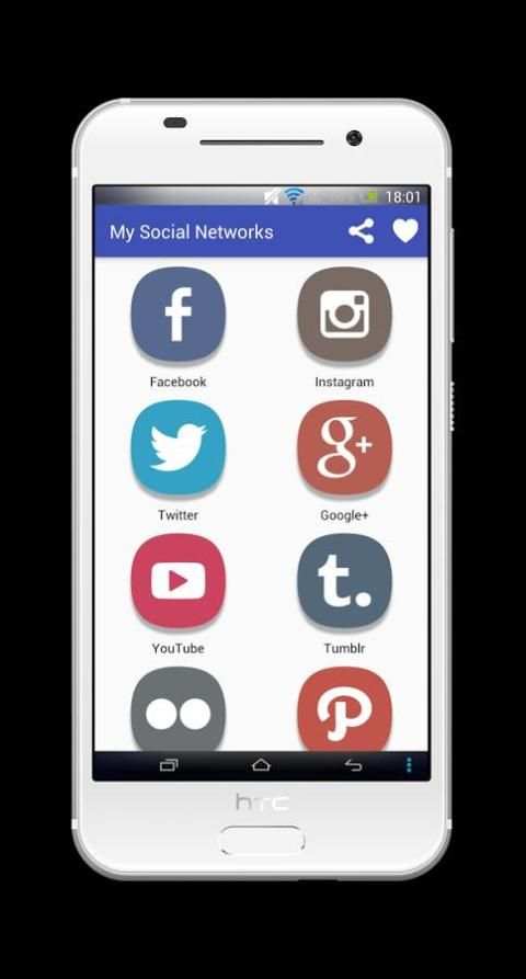 Social Networks All In One स्क्रीनशॉट 1