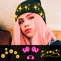 Sweet Snap Live Filter - Funny Motion Sticker आइकन