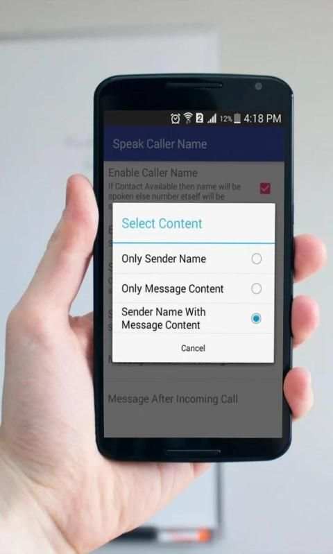 Caller Name Speaker screenshot 2