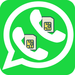 Multi whatapp number line icon